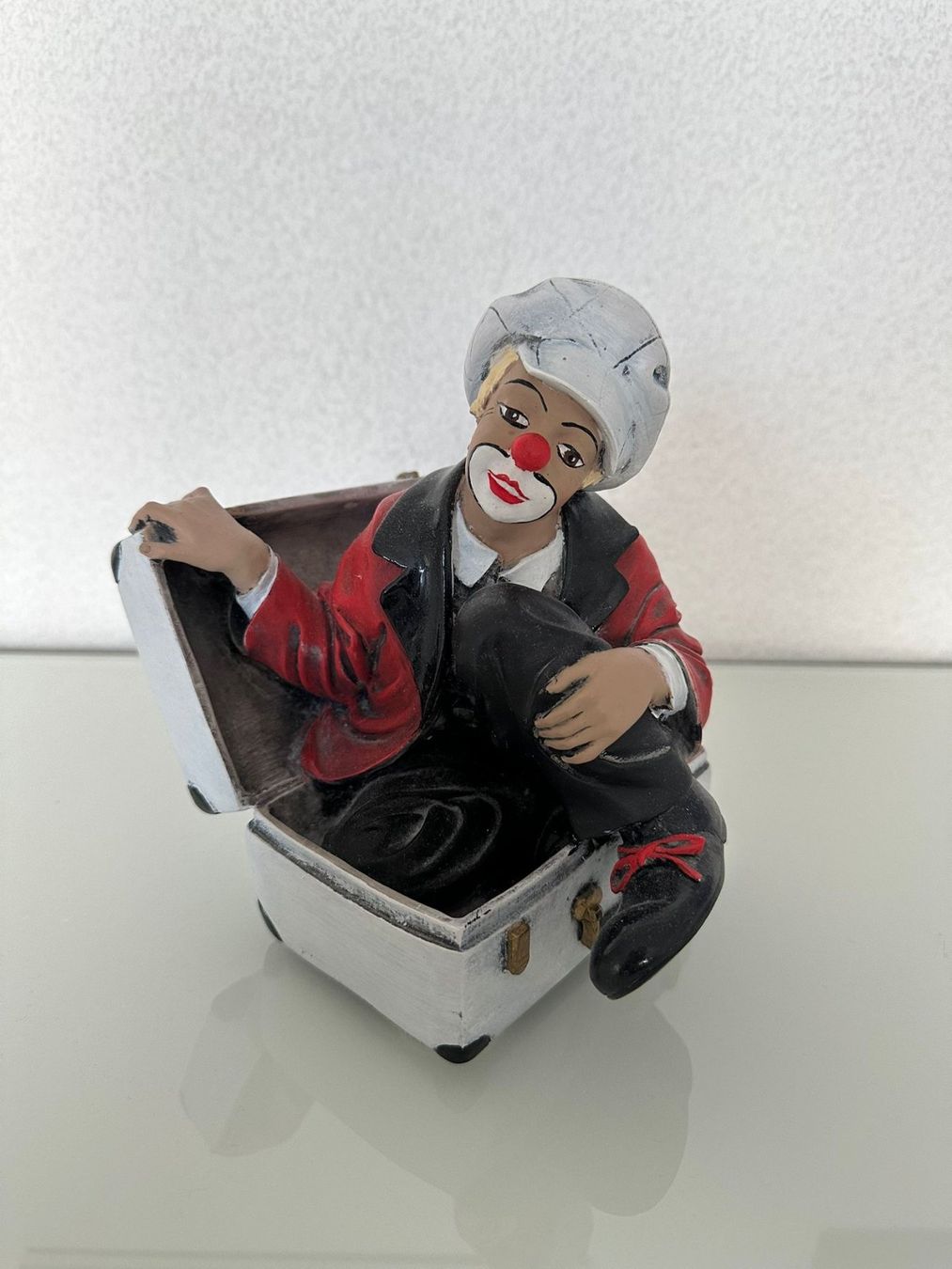 Statuette: Clown im Koffer – Usato da Bremgarten AG venduto da Yugee