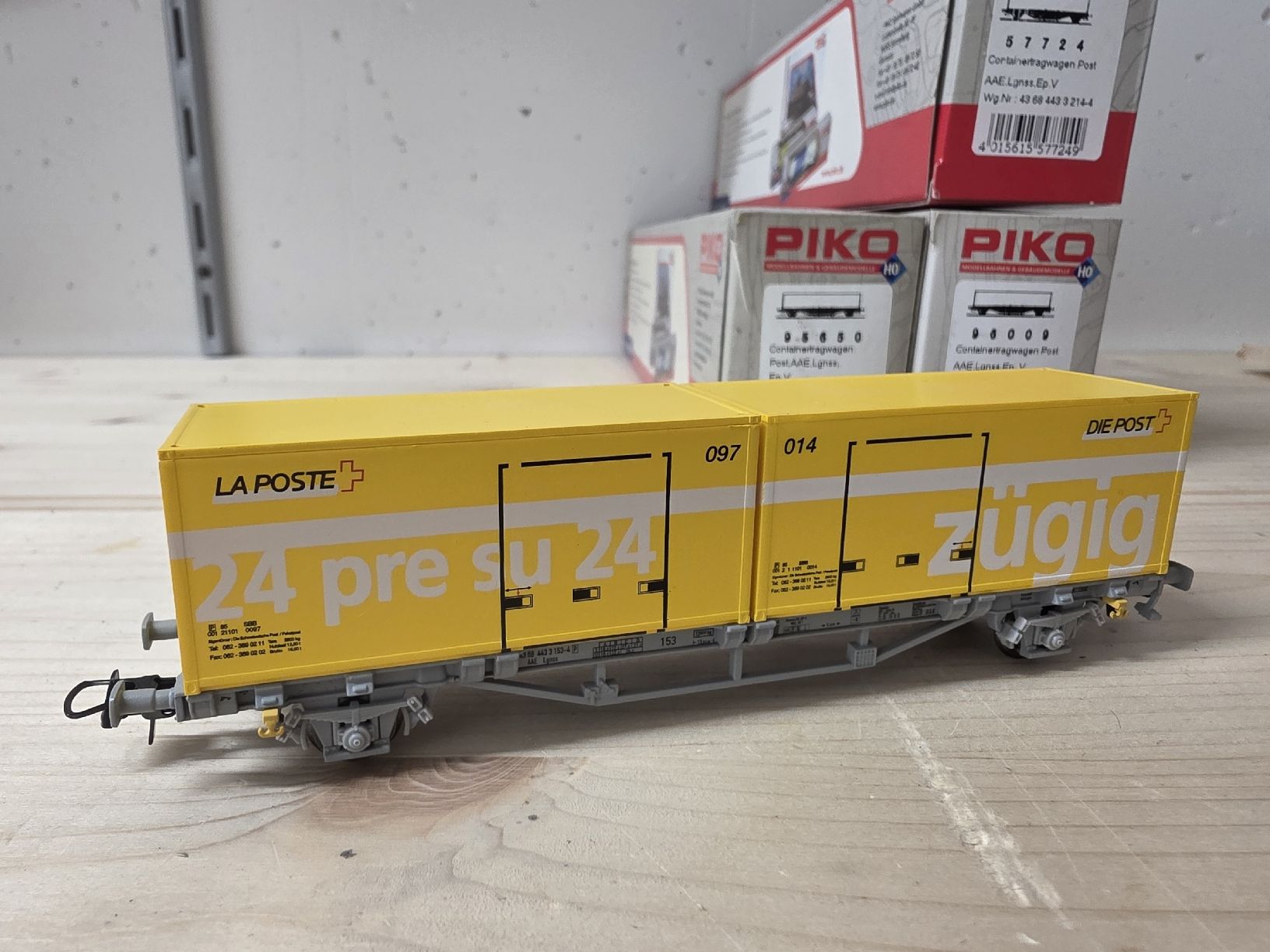 Piko Modellini di ferrovie: Piko Postwagen H0 – Usato da Wilen (Sarnen) venduto da bergler