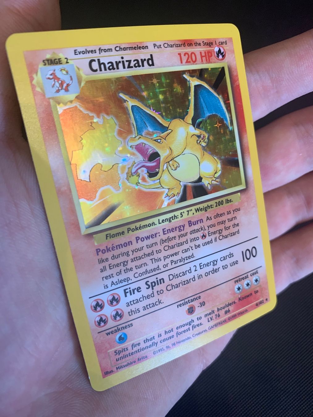 Pokémon Cartes à collectionner: Pokemon card Charizard 4 holo base set – Neuf (Voir description) à Thônex par deh_7682 5