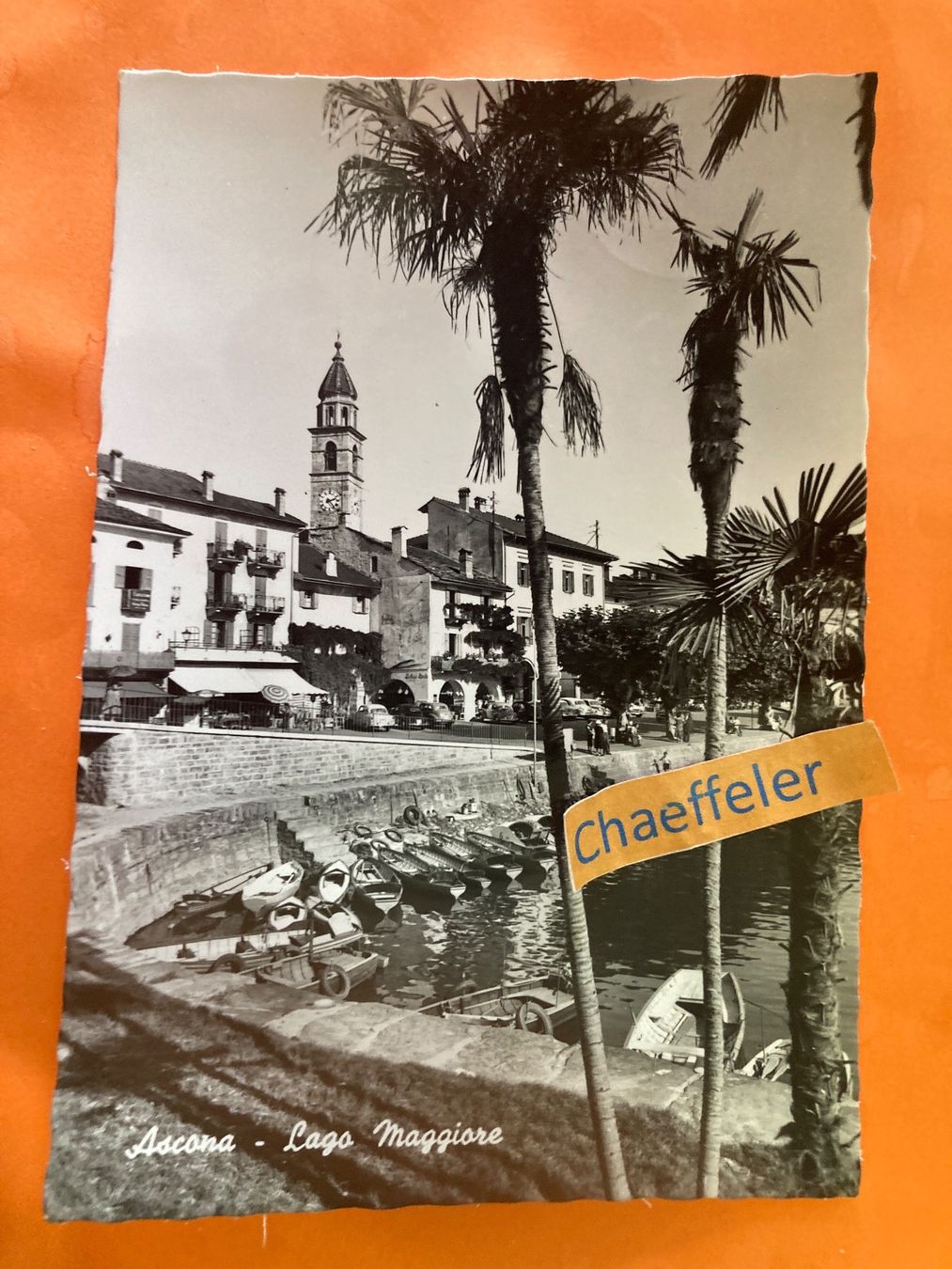 Ansichtskarten: 1965 Ascona - Lago Maggiore – Gebraucht aus Zürich von Chaeffeler