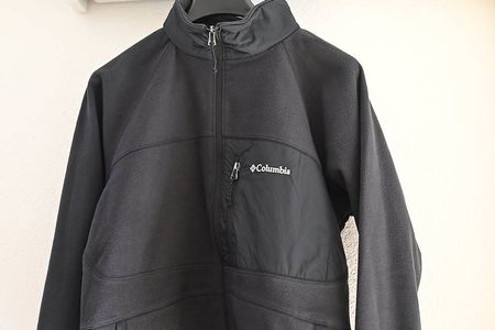 Columbia Fleecejacke schwarz, Gr. L, ungetragen
