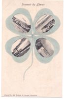 4-images Souvenir du Léman, Trèfle/Kleeblatt, Ed. Gonard NE