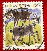 CH Briefmarken Stempel   