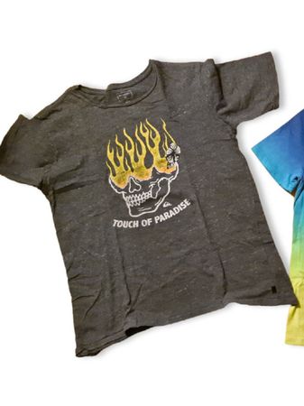 T-Shirts Gr. 16J. Quicksliver grau