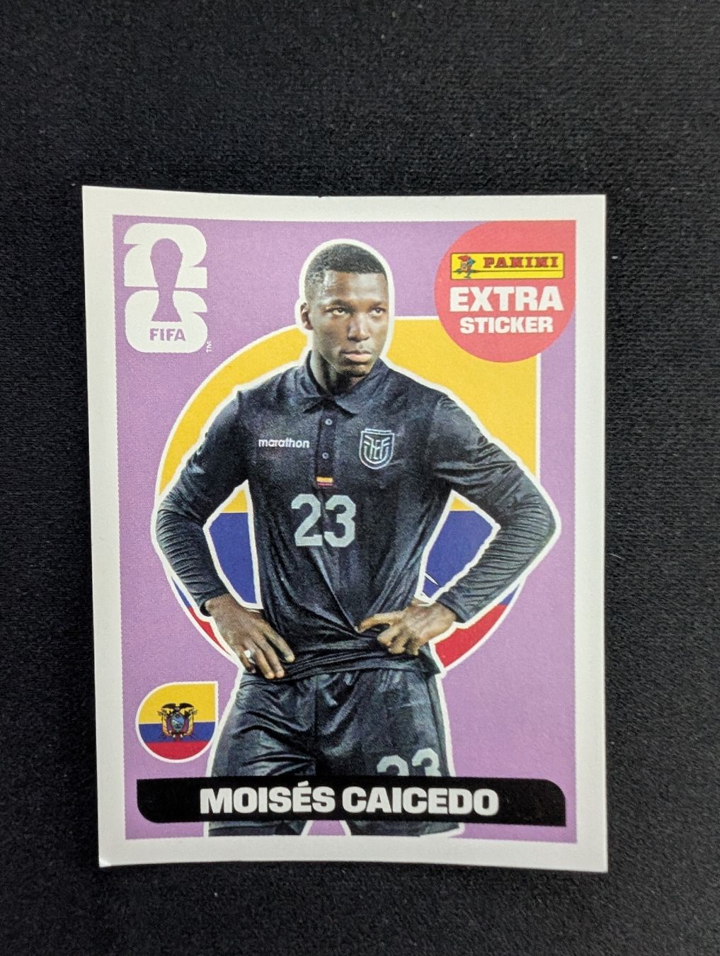 Panini Carte collezionabili: Panini Extra Sticker FIFA World Cup 2026 Moisés Caicedo – Nuovo (secondo la descrizione) da Zürich venduto da bauernbuub