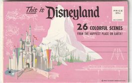 26er Kartenblock  Disneyland