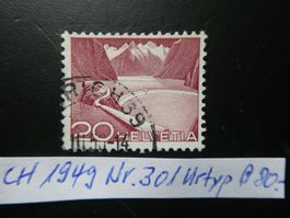 CH 1949 Nr. 301 Urtyp gestempelt