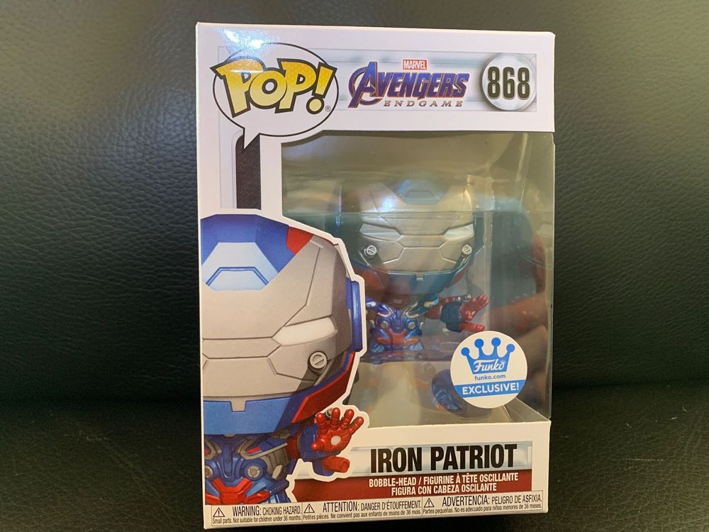 Funko pop MARVEL Avengers Iron Patriot FUNKO EXCLUSIVE 868 | Kaufen auf ...