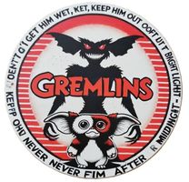 Gremlins - Blechschild  (neu/OVP)