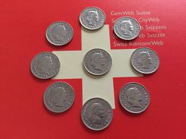10 Rappen 1940er-Jahre komplett