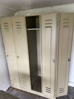 Metallschrank/Spind 4-tuerig, Retro, ab 1.-, sofort