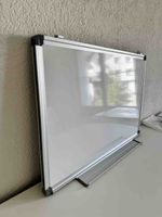 Whiteboard magnetisch mit Aluminiumrahmen neuwertig