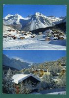 Inner-Arosa, Dorfmitte, 2 Bilder,1967, gelaufen, Grossformat