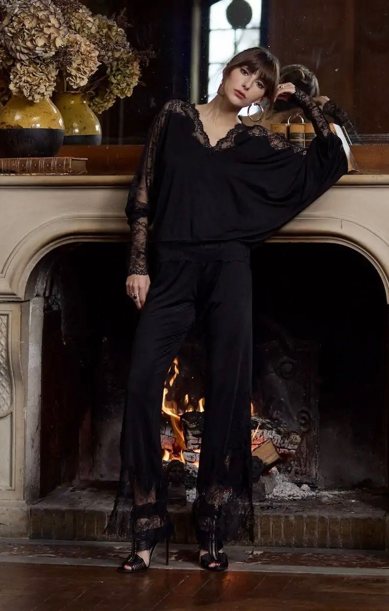 Negligees & Pigiami: MARJOLAINE Kleid Gr.44/46 NP360,- – Nuovo (secondo la descrizione) da Degersheim venduto da Starkigel 5