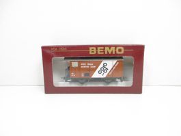 Bemo H0m 2274 327 MOB Güterwagen COOP Gk 507