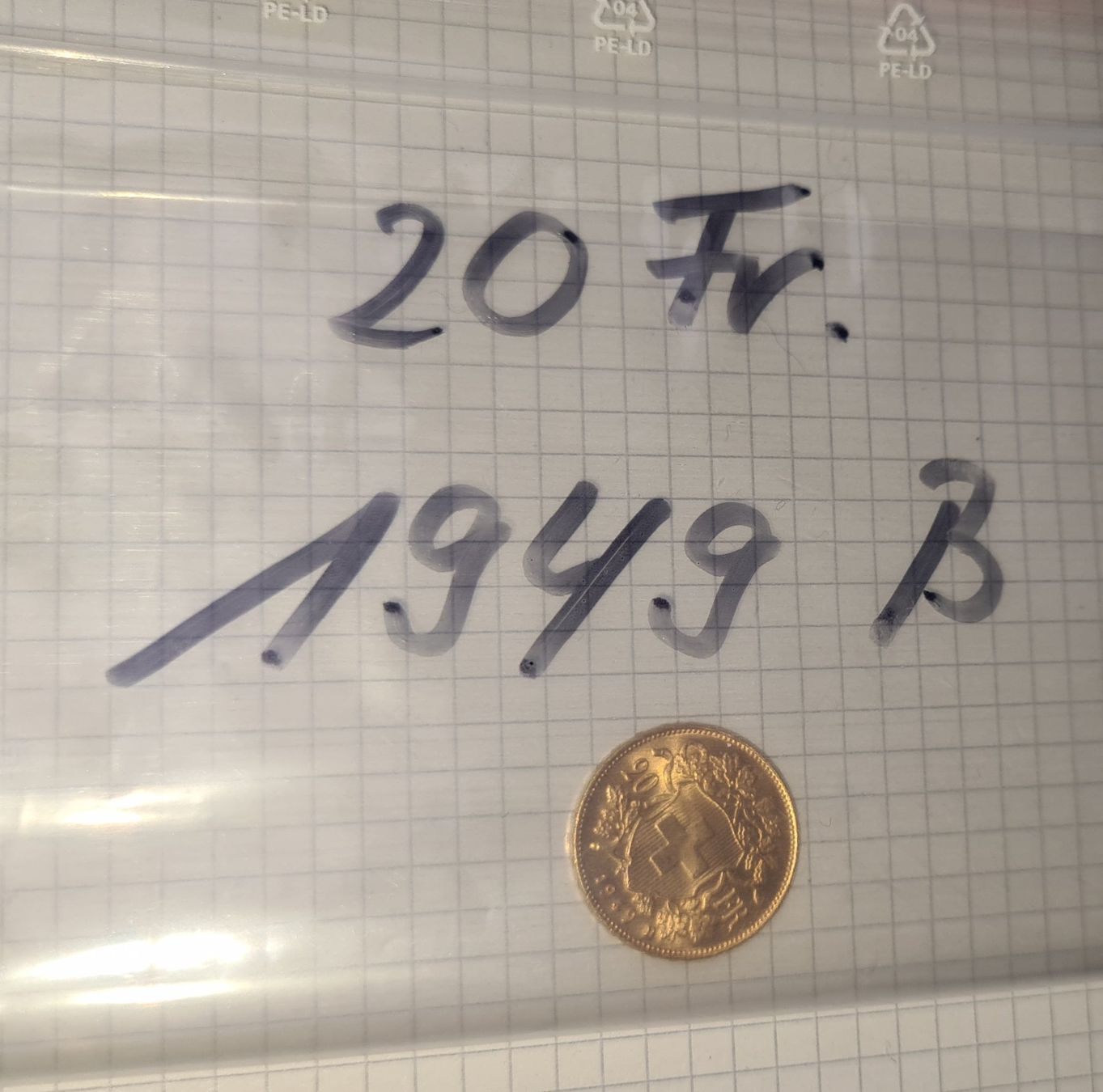 Tutti le monete: GOLDVRENELI 20 FR – Nuovo (secondo la descrizione) da Ganterschwil venduto da aliara1211 2