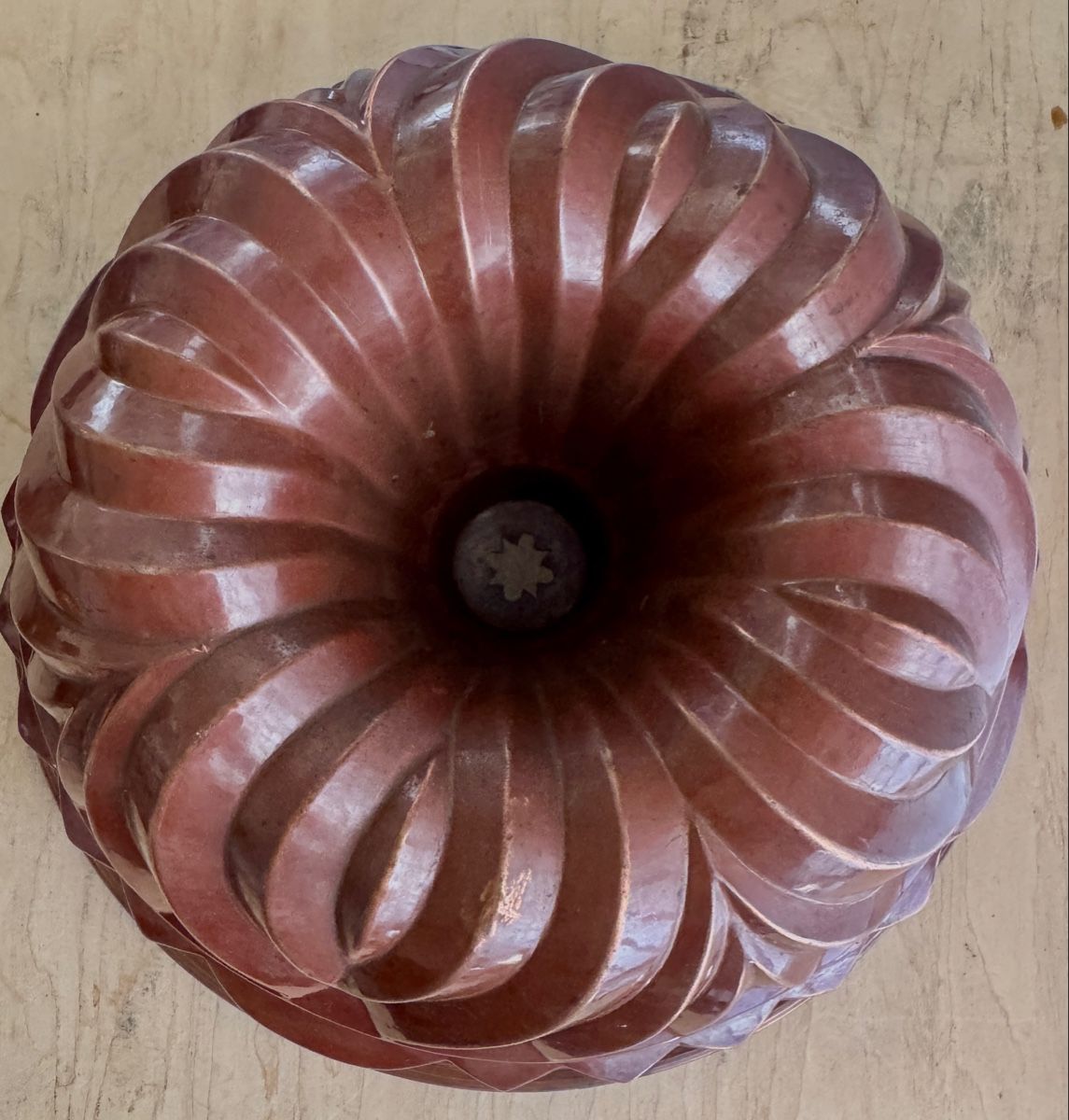 Teglie da forno: Schöne alte Backform aus Kupfer 26 cm – Usato da Rothrist venduto da Luckywinner 3