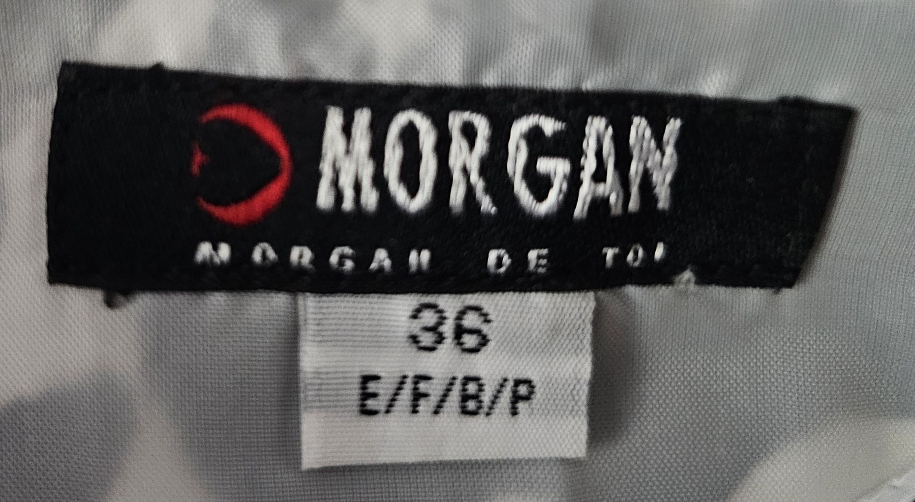 Morgan Gonne: Jupe patineuse fleurs et tulle noir "MORGAN", taille "S". – Usato da HENNIEZ venduto da mjm_vp6n 1