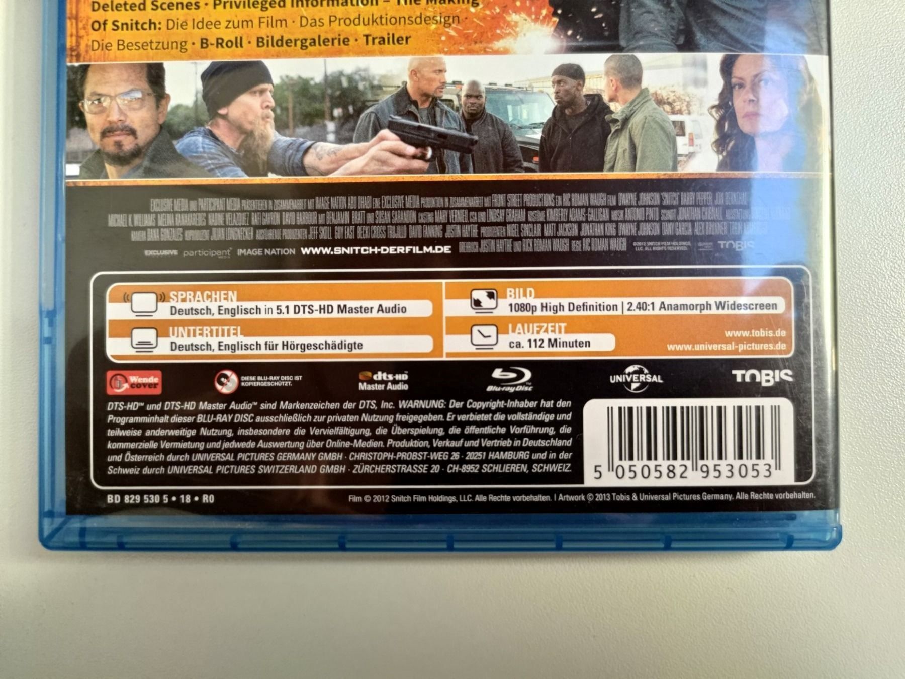 Tutti i DVDs: Snitch – Usato da Liestal venduto da Kratzilla 3