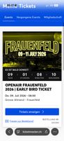 Openair Frauenfeld Ticket earlybird
