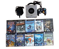 Nintendo Gamecube mit 10 Games - Top Zustand!