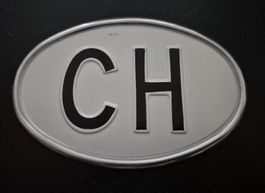 Schweizer Vintage Autoschild