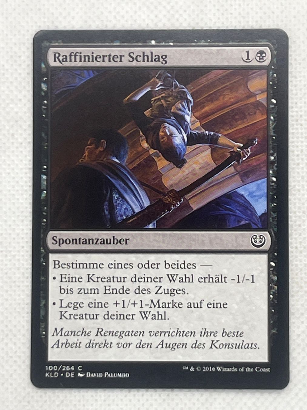 Magic The Gathering Carte collezionabili: MTG Raffinierter Schlag KLD 100 Deutsch Common – Usato da Hinterkappelen venduto da Kim1992