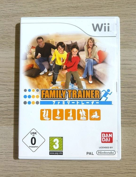 Nintendo Spiele: Family Trainer Nintendo Wii – Gebraucht aus St. Gallen von Alpine.Arcade
