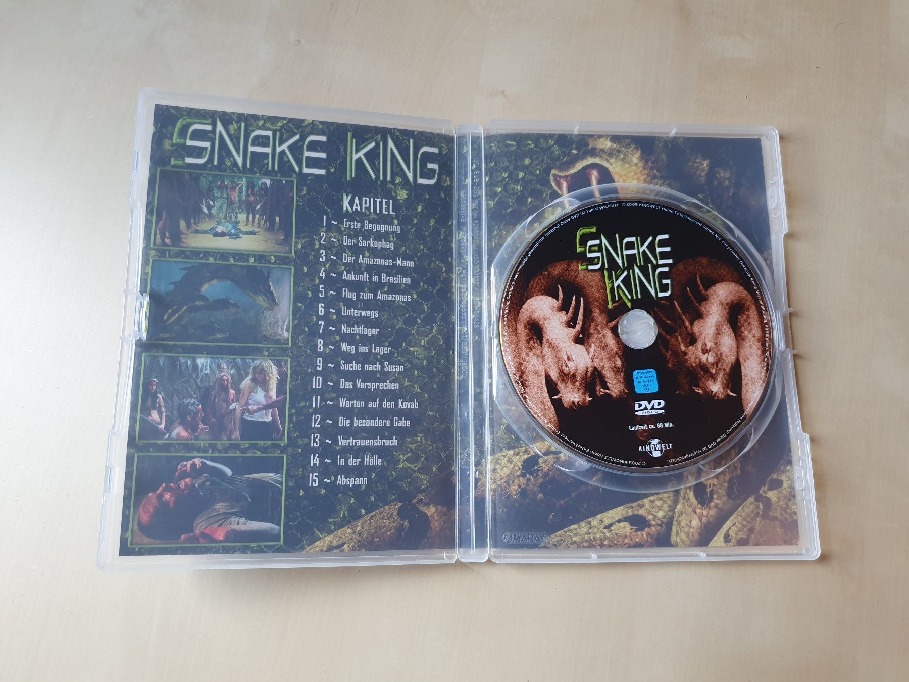 Tutti i DVDs: Snake King – Usato da Stansstad venduto da collectorsshop 2