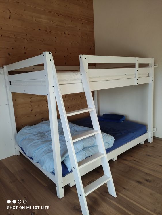 Habitdesign Küchentisch 'Cloe' – 109x78x67 Cm, Für 4 Personen, Arktisweiß & Kanadische Eiche, Mit L‑Beinen