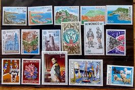 MONACO  timbres neufs ** ~1966-76