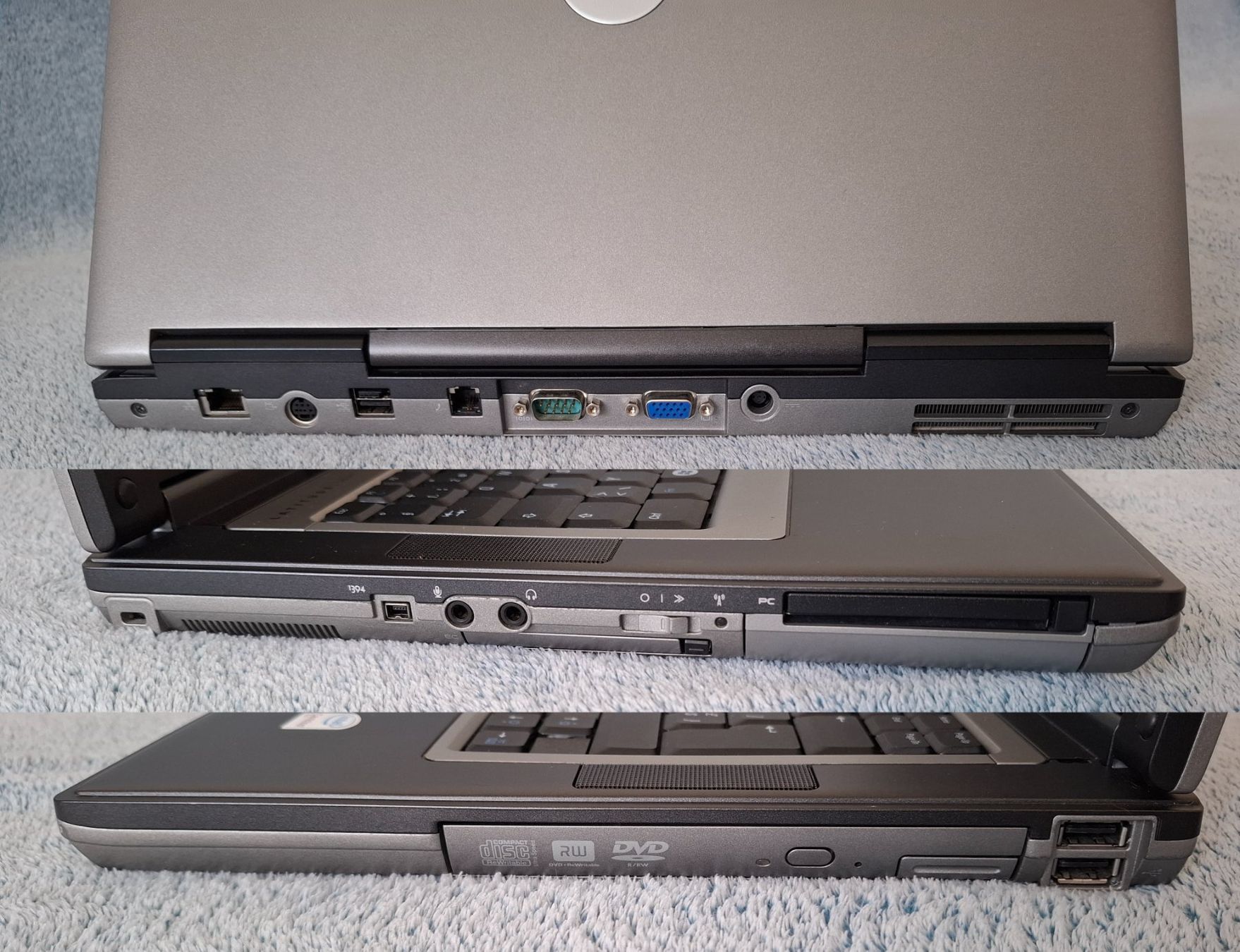 Dell Notebook: Dell Latitude D830 Windows XP & OFFICE 2007, Serial - RS-232 – Usato da Magden venduto da SelHas 4