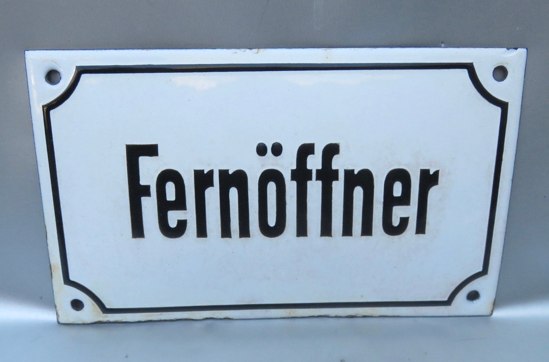 Ecriteaux: EMAILSCHILD FERNÖFFNER – D'occasion à BERN par erassmusvonrotterdam
