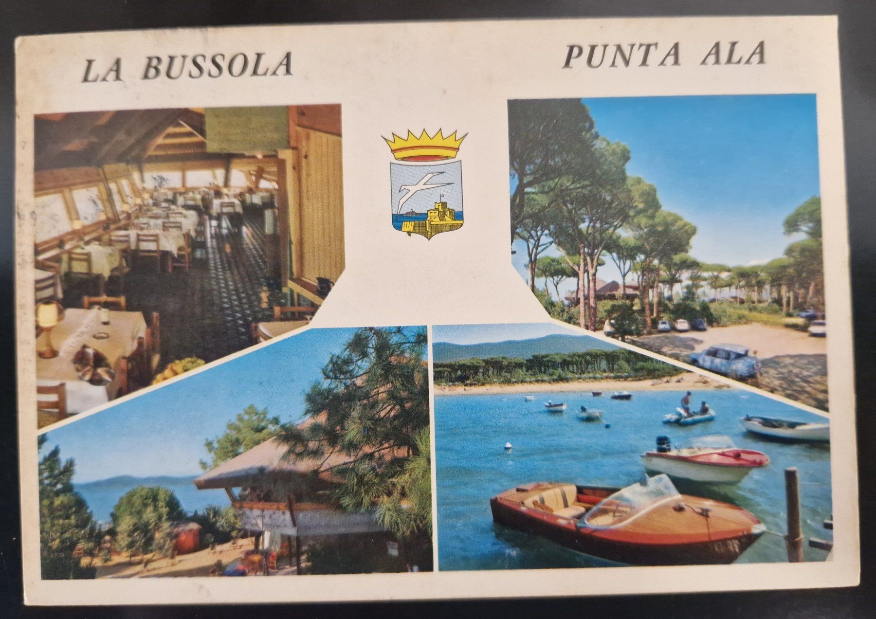 Cartoline postali: La Bussola Punta Ala, Italien 1986 – Usato da Melchnau venduto da Arthurius