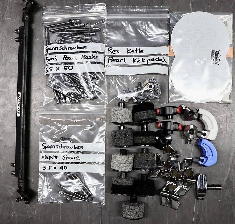 Strumenti musicali: Schlagzeug PEARL MASTER Custom Akustik / E-Drum – Usato da Aadorf venduto da Sarunja_2 9