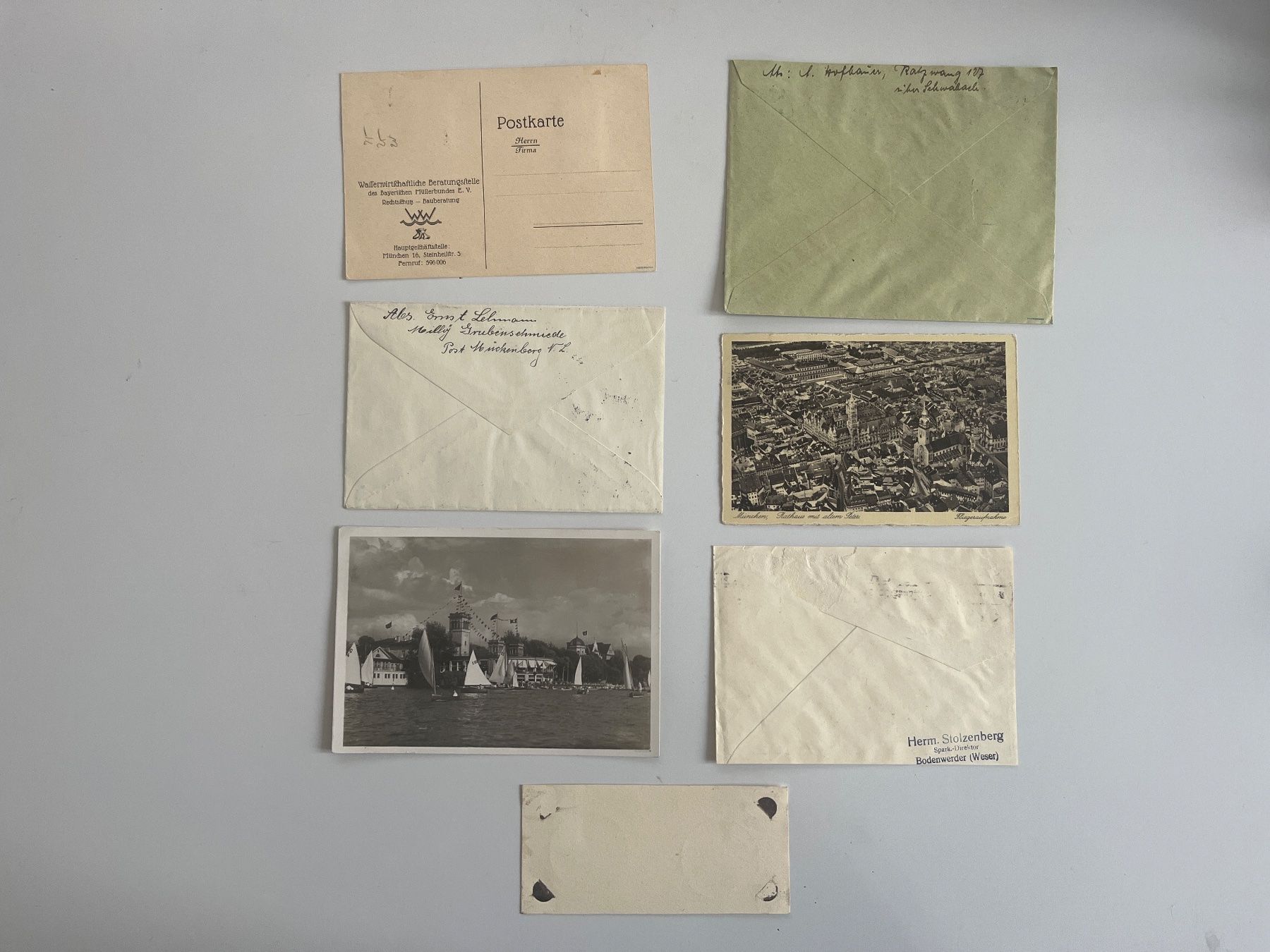 Alle Briefmarken: Ganzsachen Deutsches Reich – Gebraucht aus Adliswil von derrick0825 1