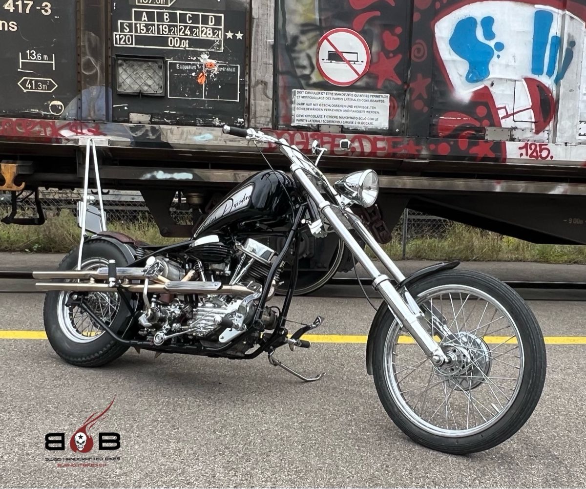 Harley-Davidson Chopper: HARLEY DAVIDSON FL PANHEAD – Usato da Sirnach venduto da B.O.B.BIKES 3