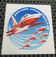 Aufkleber Patrouille Suisse Tiger F-5E