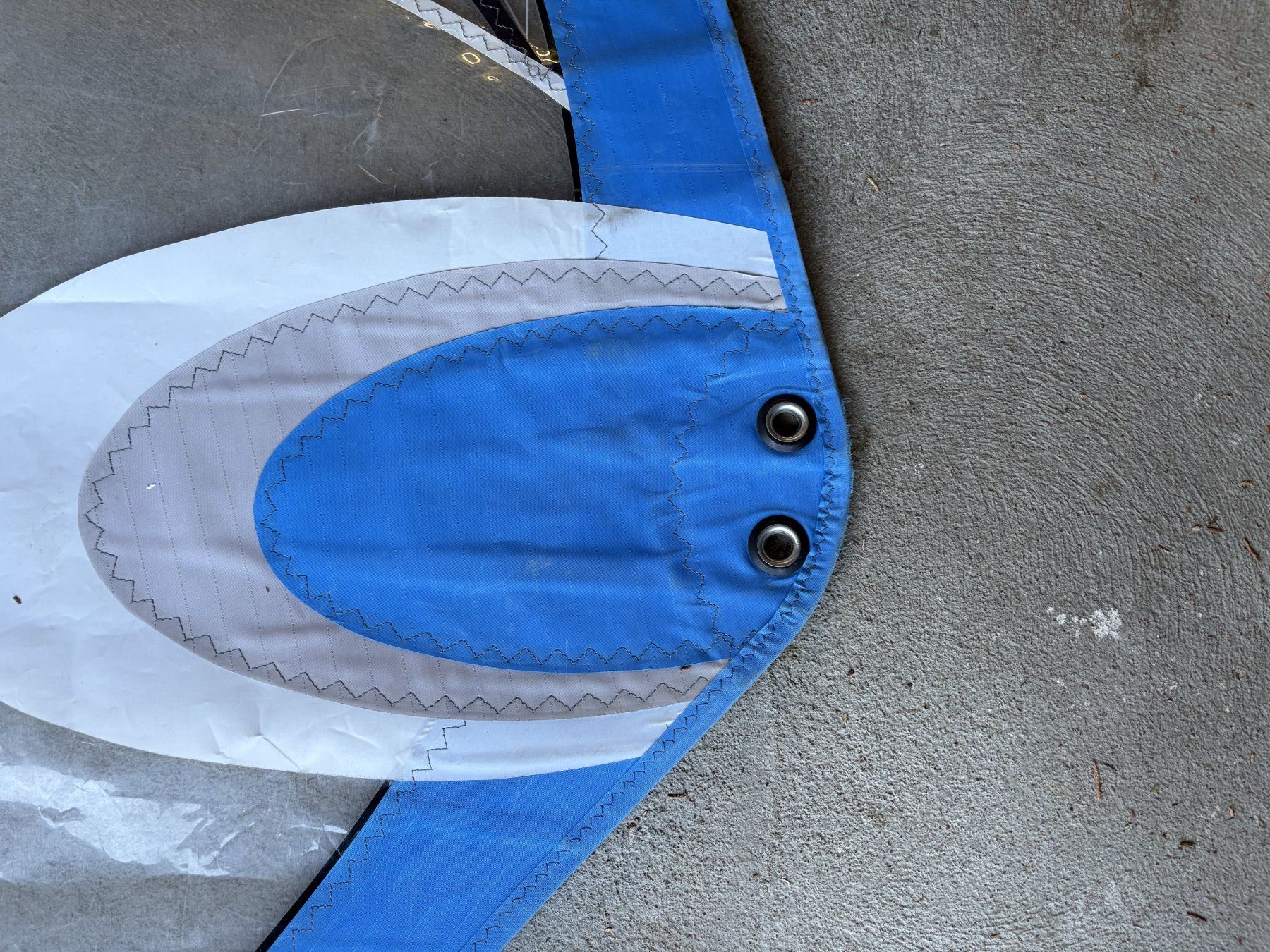 Surf: Windsurfsegel Challenger Liquido 7.1 – Usato da Knonau venduto da manolis09 5