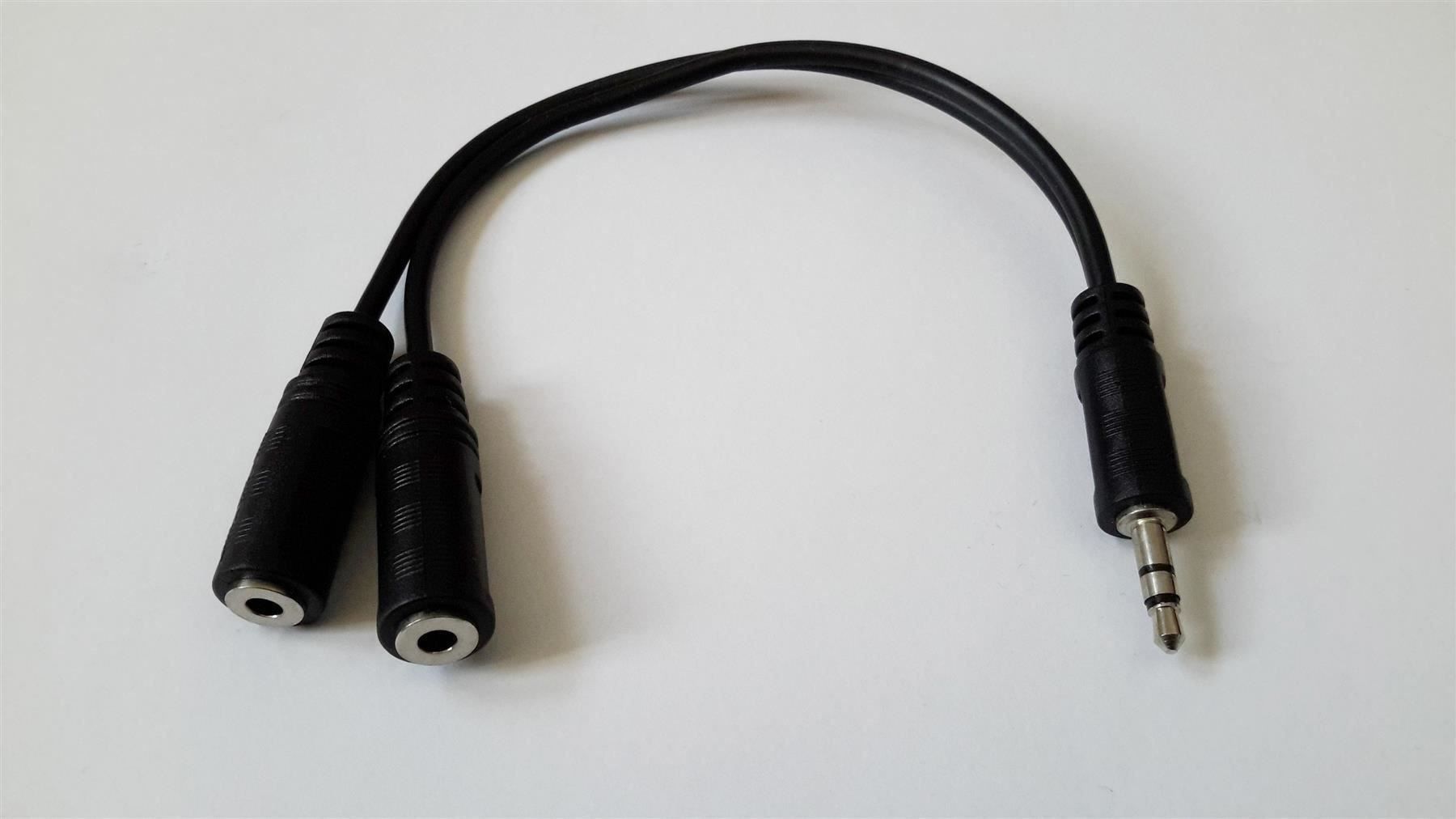 Kabel: Audiokabel 3.5 mm Stecker 2x Buchse 0.2m – Neu und originalverpackt aus St. Gallen von cointec 1