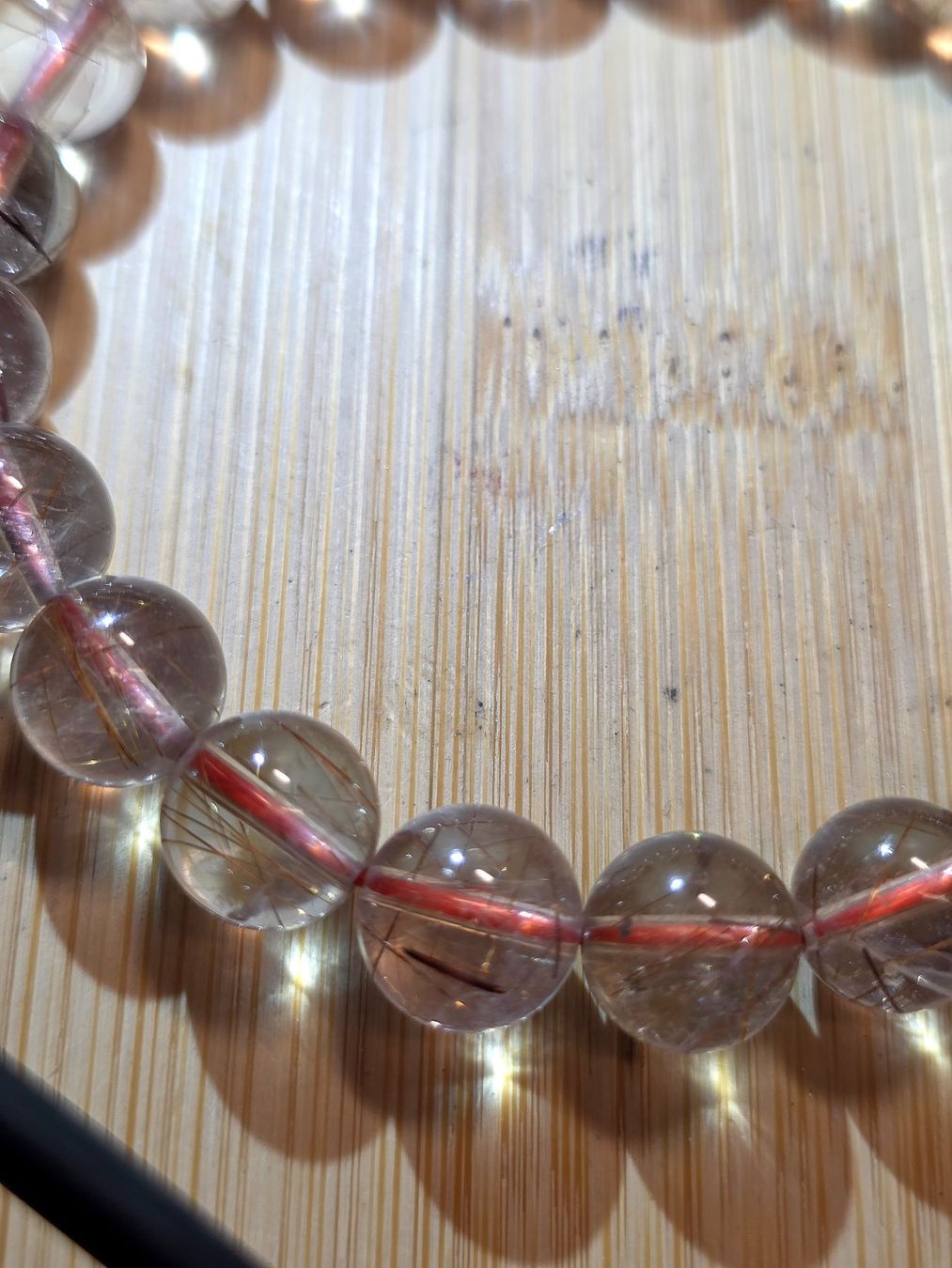 Minerali & Pietre curative: Klares Goldrutil Armband 9.7mm – Nuovo e nell'imballaggio originale da Matzingen venduto da Shay_Crystalz 1