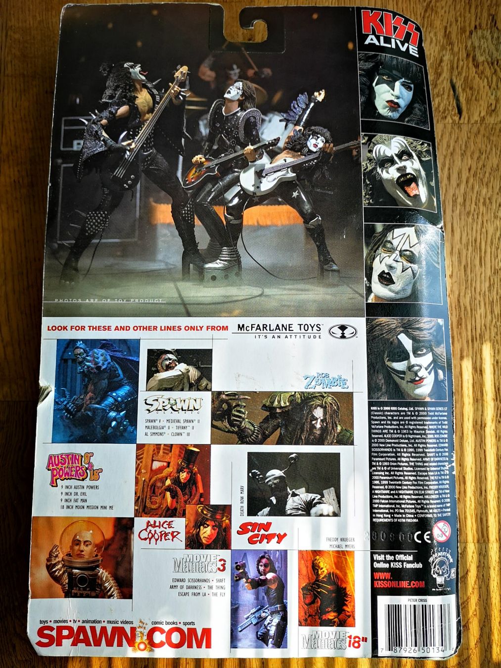 Figuren: Kiss Figuren – Neu und originalverpackt aus Widnau von Steelworld 5