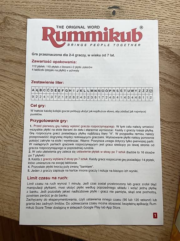 Giochi: Rummikub Polnisch  – Usato da bolligen venduto da nimhon 1