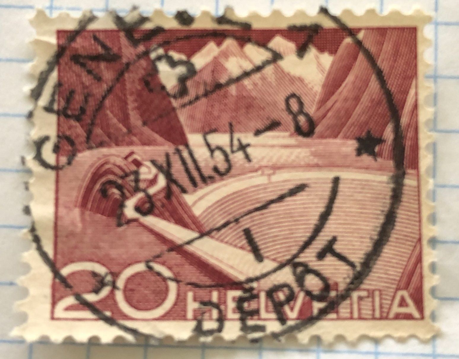Tutti i francobolli: Nr.301 A mit Vollstempel Geneve – Usato da Aarau venduto da Billa007