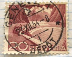 Nr.301 A mit Vollstempel Geneve