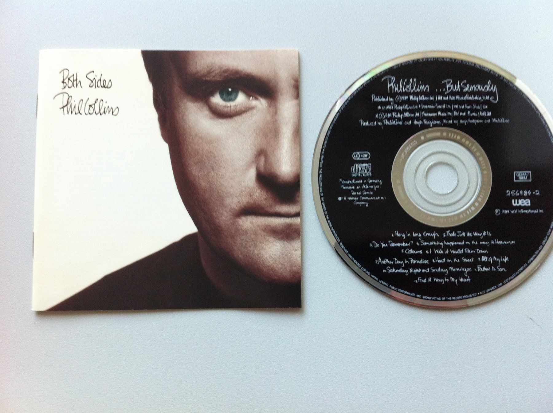 CD: CD Phil Collins "Both Sides-2 1993 – Usato da Brunnen venduto da Artemis53