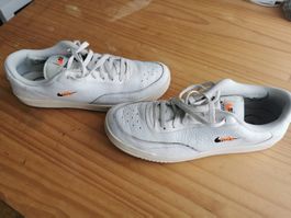 Nike Turnschuhe Weiss Leder Gr. 42