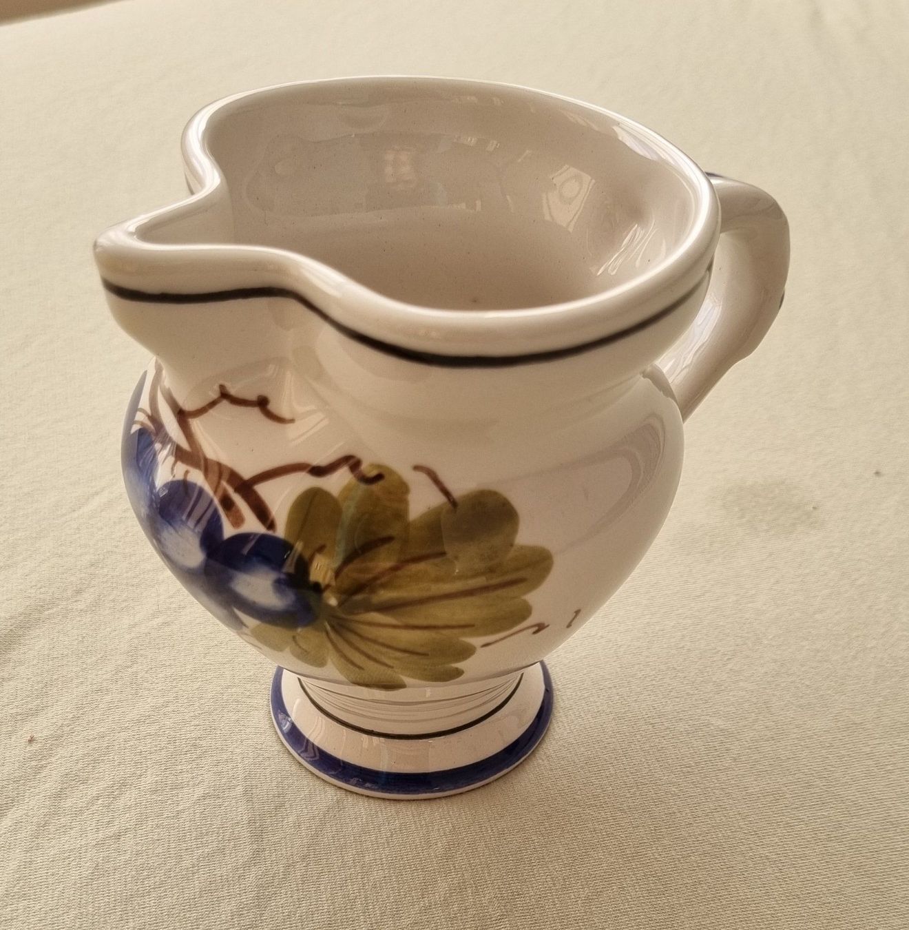 Caraffe: Schönes Krüegli "Trauben" – Usato da Gams venduto da tischi97 3