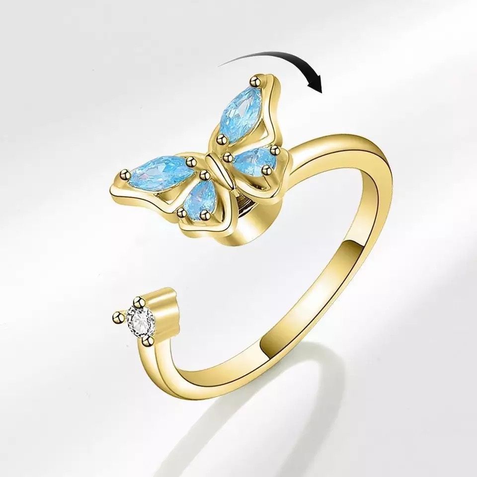 Anelli: Anti stress ring adjustable size – Nuovo e nell'imballaggio originale da Aarburg venduto da StavFashion 5