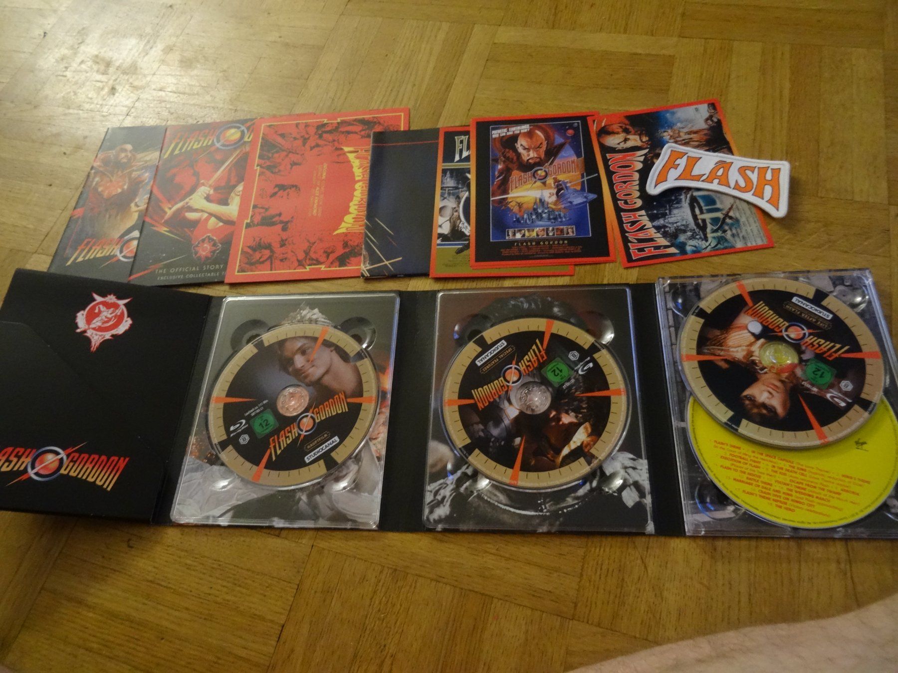 Tous les DVDs: Flash Gordon Blu-ray Box 4K COLLECTOR EDIITON – D'occasion à Olten par Disc-Verkauf 2